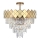 Hanglamp CARISMA 9xE14/40W/230V goud