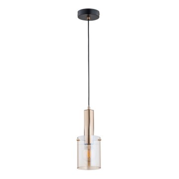 Hanglamp CELIA 1xE27/60W/230V goud