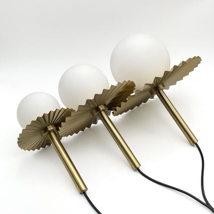 Hanglamp CHITA 3xG9/5W/230V goud