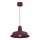Hanglamp CLASS met kabelophanging 1xE27/15W/230V bordeaux