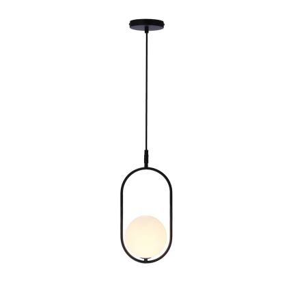 Hanglamp aan kabel CORDEL 1xG9/28W/230V zwart