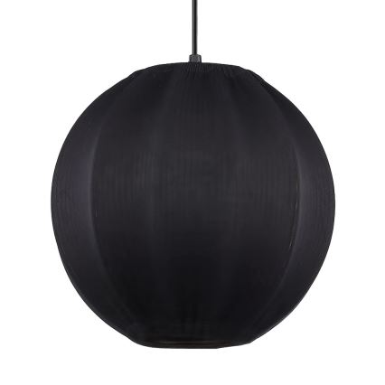 Hanglamp DANA met snoer 1xE27/15W/230V Ø 25 cm zwart