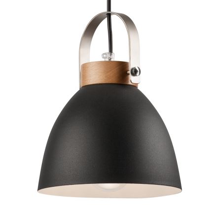 Hanglamp aan kabel DANIELLE 2xE27/60W/230V beukenhout