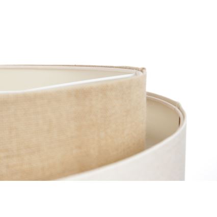 Hanglamp aan kabel DOBLO 1xE27/60W/230V crème/beige