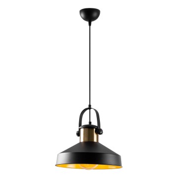Hanglamp DODO 1xE27/40W/230V zwart/bronze