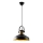 Hanglamp DODO 1xE27/40W/230V zwart/bronze