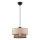 Hanglamp ECHO 1xE27/60W/230V beige/grijs
