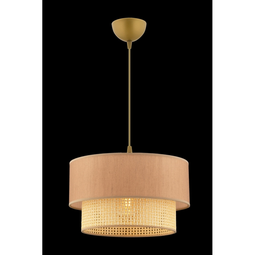 Hanglamp ECHO 1xE27/60W/230V beige