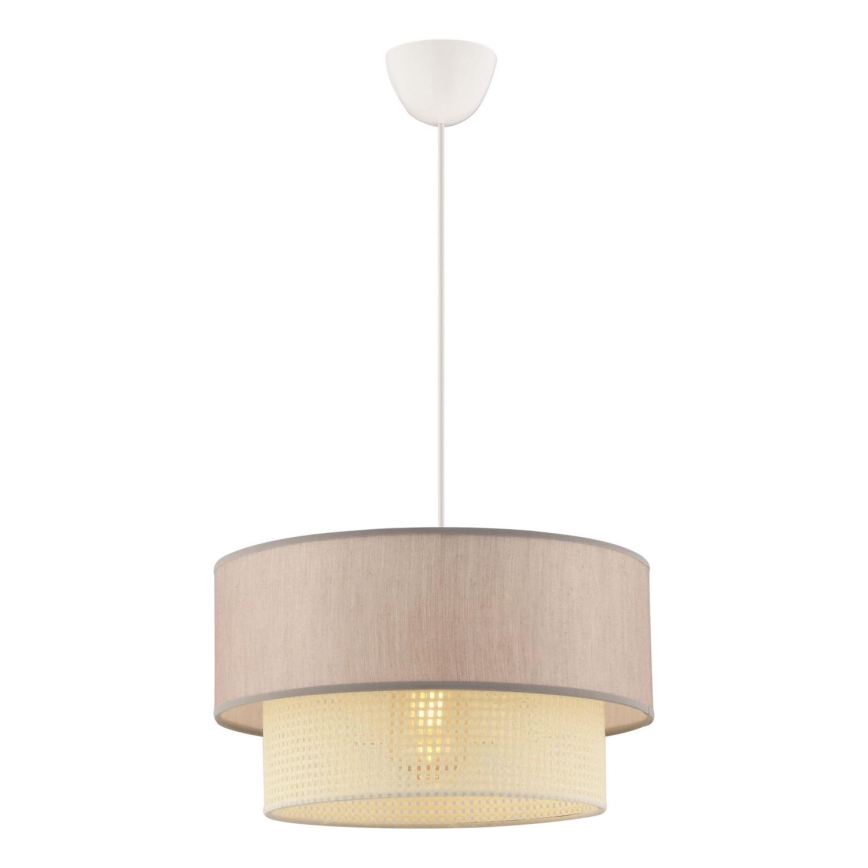 Hanglamp ECHO 1xE27/60W/230V beige/roomkleur