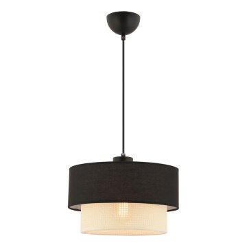 Hanglamp ECHO 1xE27/60W/230V zwart/roomkleur