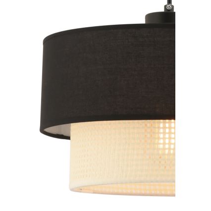 Hanglamp ECHO 1xE27/60W/230V zwart/roomkleur