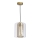 Hanglamp ELDA 1xE27/60W/230V gouden