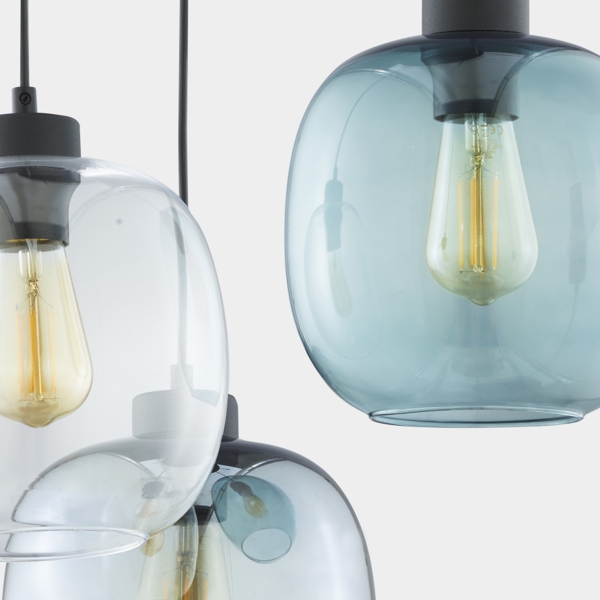 Hanglamp aan kabel ELIO 3xE27/15W/230V