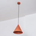 Hanglamp ETNA II aan kabel 1xE27/15W/230V Ø 18,5 cm oranje