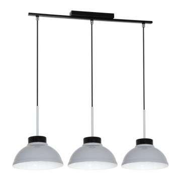 Hanglamp FACTOR GREY 3xE27/60W/230V