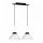 Hanglamp FACTOR WHITE 2xE27/60W/230V