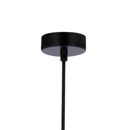Hanglamp aan kabel FLEN 1xE27/40W/230V Ø 20 cm zwart