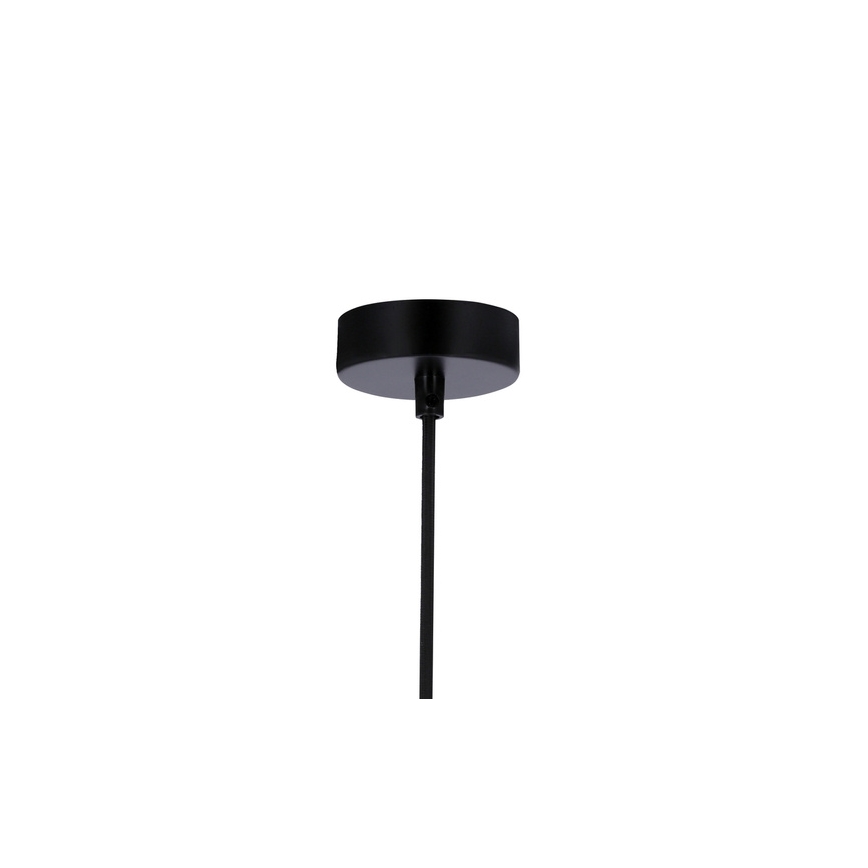 Hanglamp aan kabel FLEN 1xE27/40W/230V Ø 20 cm zwart