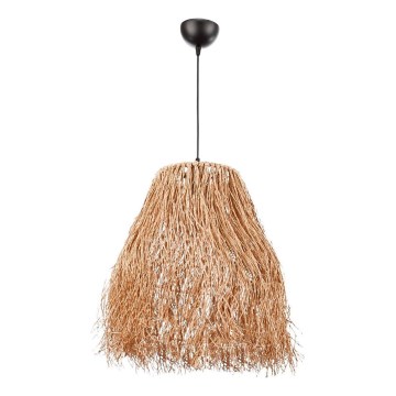 Hanglamp FRINGE 1xE27/40W/230V raffia