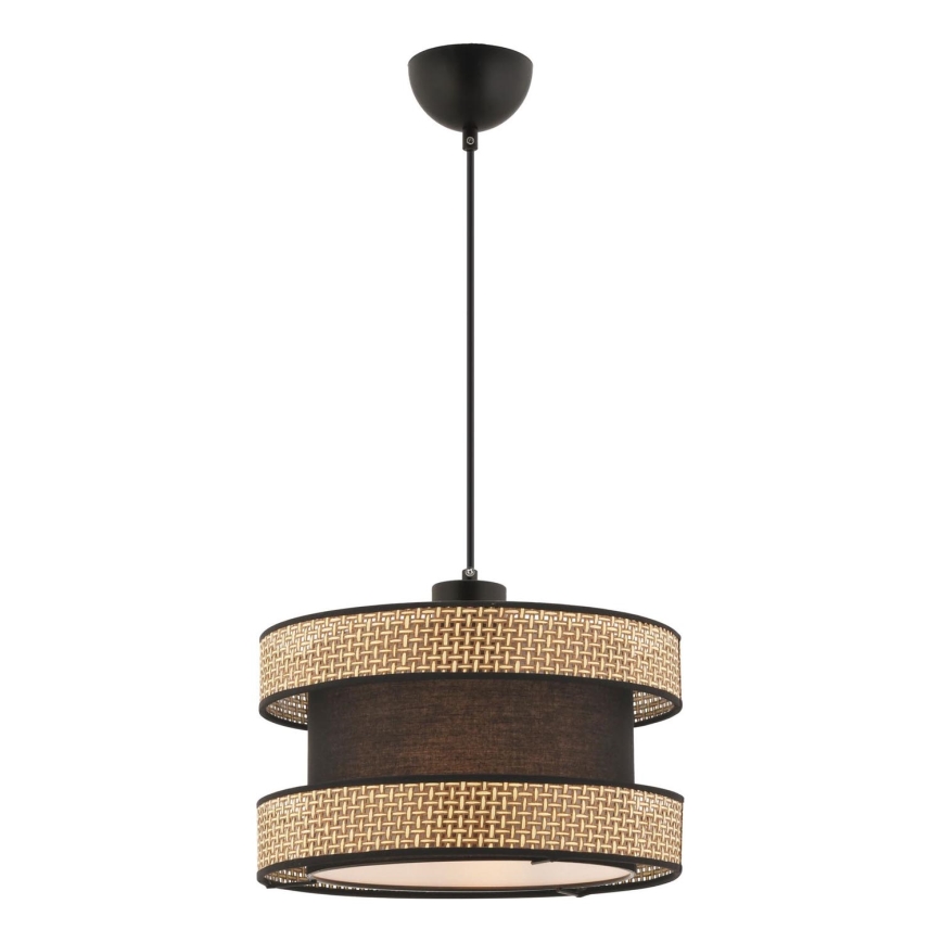 HANGlamp HALO 1xE27/60W/230V bruin/beige