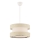 Hanglamp HALO 1xE27/60W/230V crème