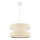 Hanglamp HALO 1xE27/60W/230V crème