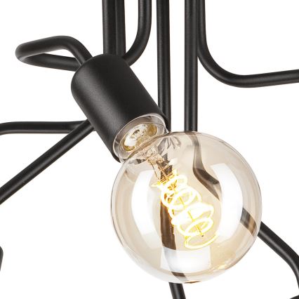 Hanglamp  HILDA 6xE27/60W/230V