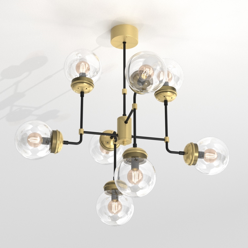 Hanglamp aan stang HYDRO 8xE14/60W/230V