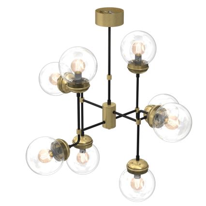 Hanglamp aan stang HYDRO 8xE14/60W/230V