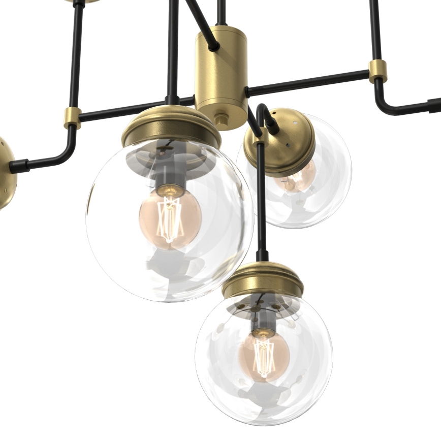 Hanglamp aan stang HYDRO 8xE14/60W/230V
