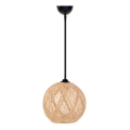 Hanglamp JUTE 1xE27/60W/230V beige