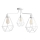 Hanglamp KARO 3xE27/15W/230V wit