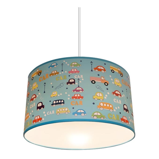 Hanglamp kinderkamer CARS 1xE27/60W/230V