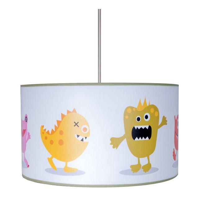 Hanglamp kinderkamer MONSTER 1xE27/60W/230V