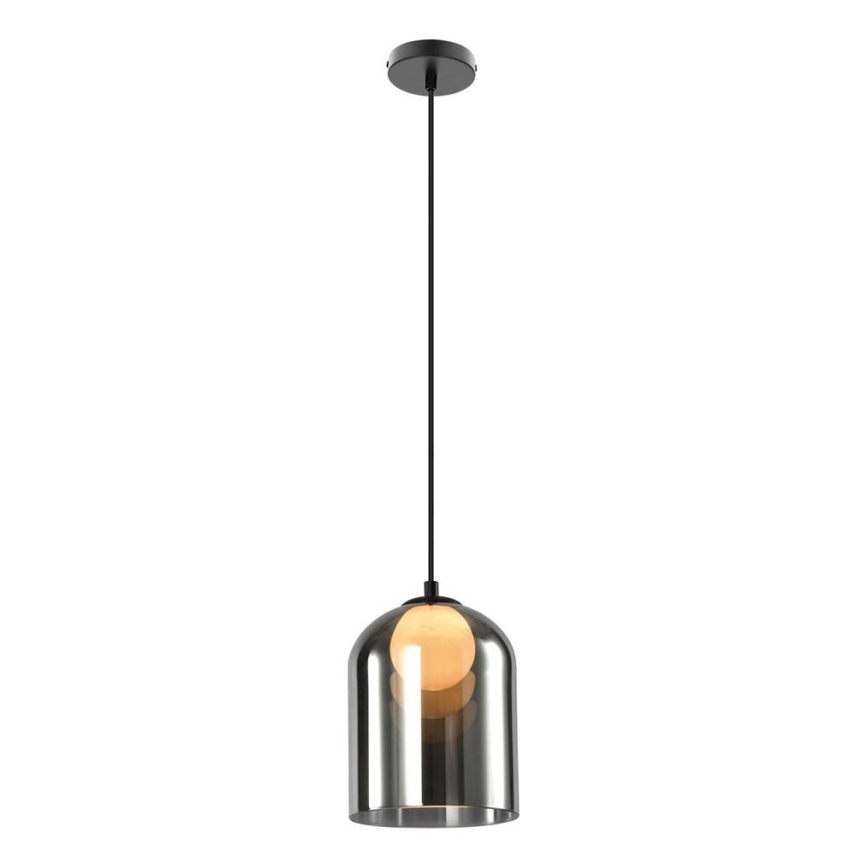 Hanglamp KLEA 1xG9/15W/230V rookzwart