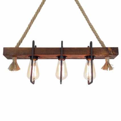 Hanglamp KUTUK 3xE27/40W/230V den
