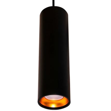 Hanglamp LATI 1xGU10/8W/230V zwart
