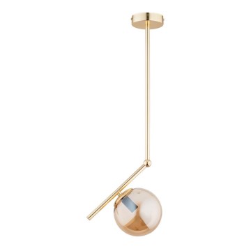 Hanglamp LIBERTY 1xE14/40W/230V goud/beige