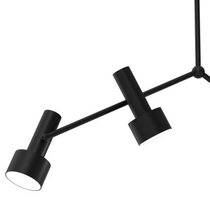 Hanglamp  LINTERNA 3xGX53/12W/230V zwart