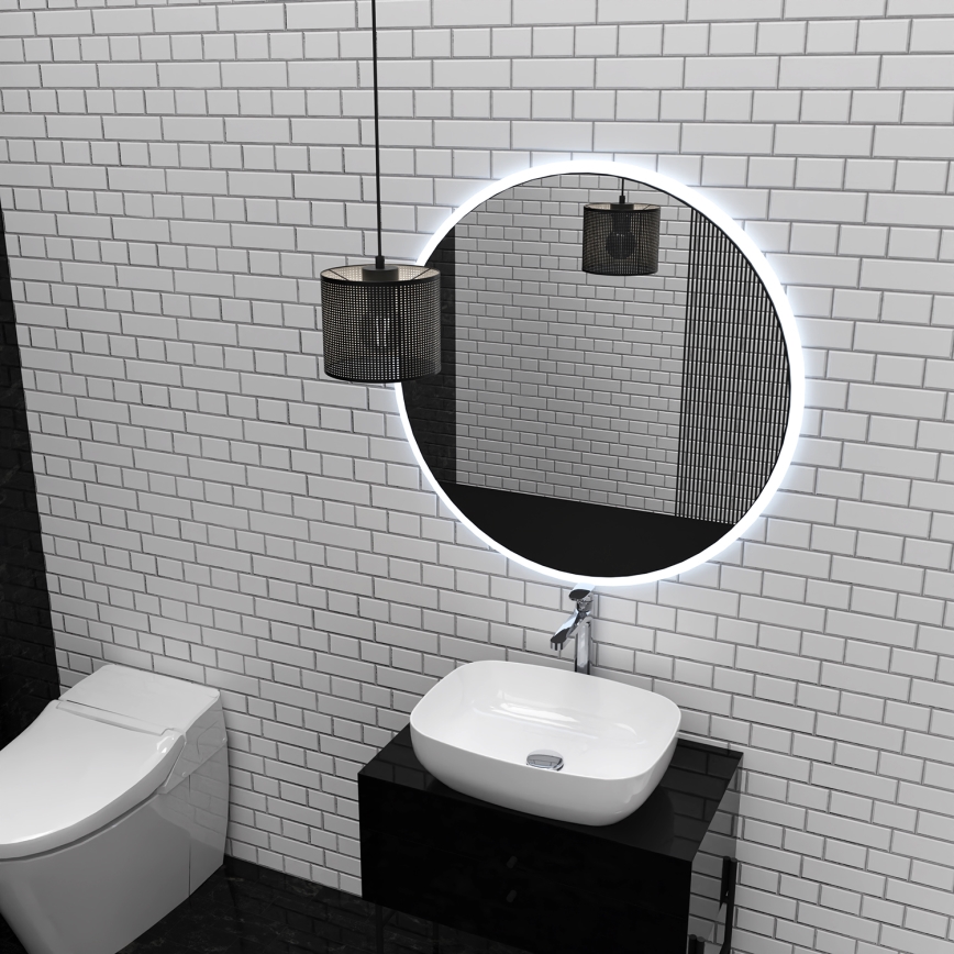 Hanglamp aan kabel LOFT SHADE 1xE27/60W/230V Ø 18 cm zwart