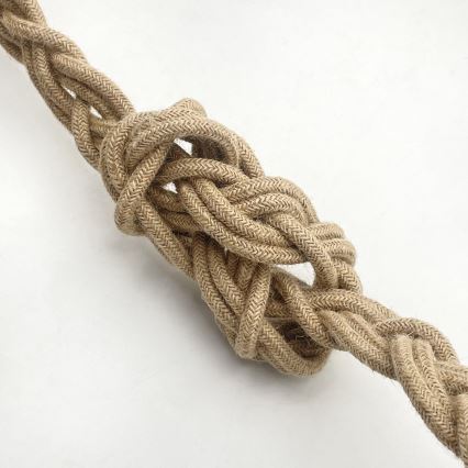 Hanglamp LOOMIS met kabel 5xE27/15W/230V 130 cm beige/eiken