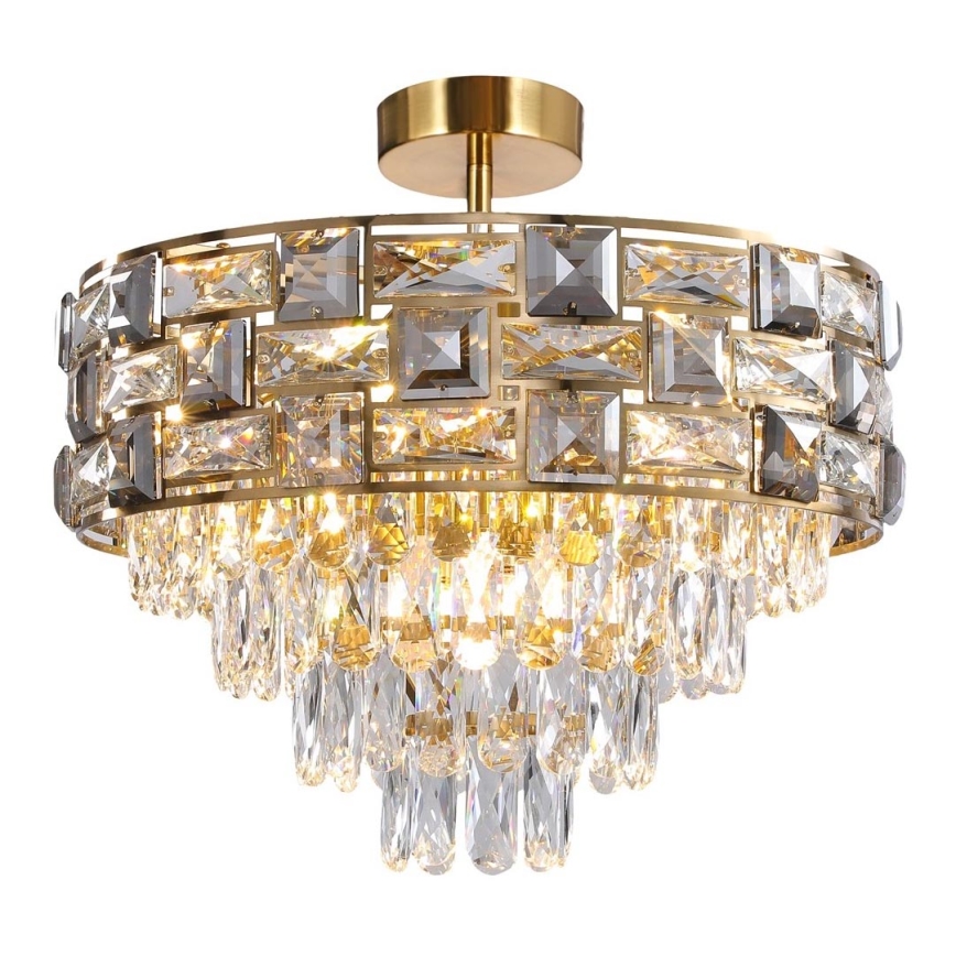 Hanglamp LUXURIA 9xE14/40W/230V goud