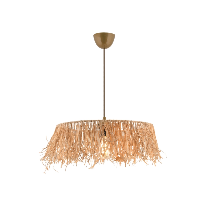 Hanglamp MARISKA 1xE27/40W/230V raffia