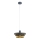 Hanglamp met kabel ALANA 1xE27/15W/230V grijs/goud