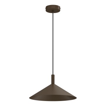 Hanglamp met kabel ANEGA 1xGX53/15W/230V Ø 30 cm bruin