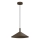 Hanglamp met kabel ANEGA 1xGX53/15W/230V Ø 30 cm bruin