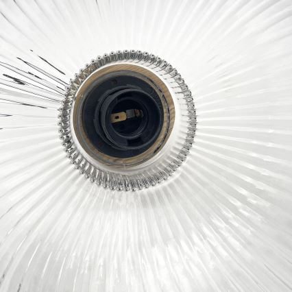 Hanglamp met kabel ASTA 1xE27/60W/230V, diam. 28 cm, eiken