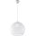 Hanglamp met kabel BALL 1xE27/15W/230V Ø 30 cm helder glas