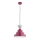 Hanglamp met kabel BALWANEK 1xE27/15W/230V rood