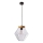 Hanglamp met kabel BRELS 1xE27/40W/230V helder